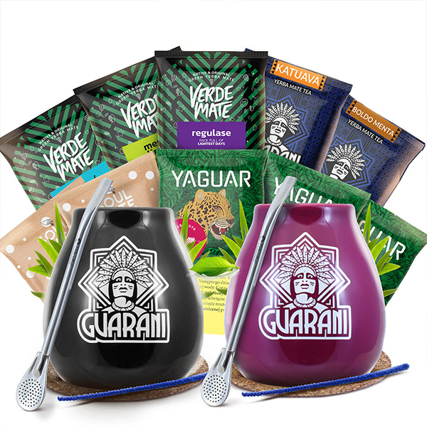 Erste Schritte mit Mate Tee? Beginnen Sie mit 50g-Proben!