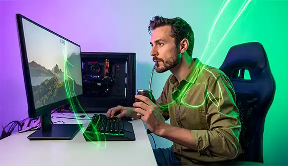 Spielen ohne Chemie - Mate Tee als natürliches Energiegetränk für Gamer