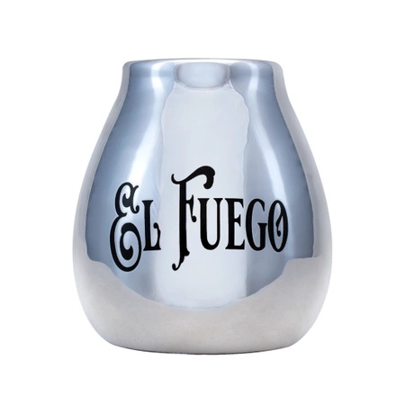 El Fuego Silber Kalebasse + 50g Probe