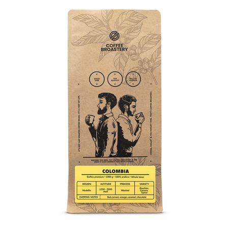 Coffee Broastery - Bohnenkaffee Colombia Medellin Premium 1 kg