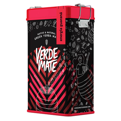 Yerbera – Metalldose + Verde Mate Green Energia Guarana 0,5 kg