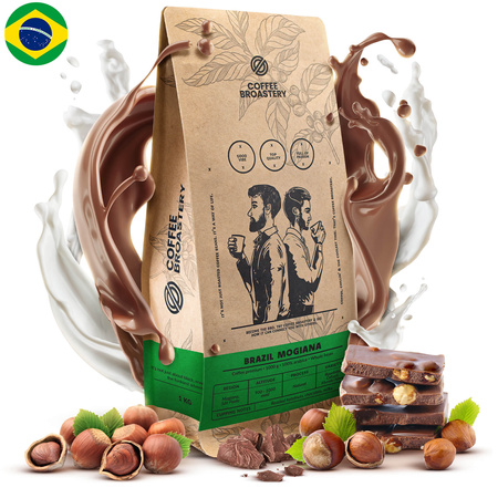 Coffee Broastery - Bohnenkaffee Brazil Mogiana Premium 1 kg