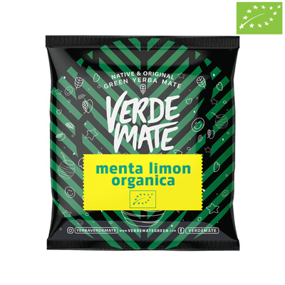 Verde Mate Green Organica Menta Limon 50 g