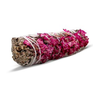 Weißer Salbei mit Rosa Sinuata – Weihrauch 20-30 g (Bündel)