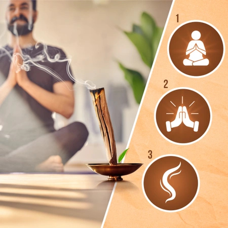 Set aus Natursteinen, Kristallen und Weihrauch - Esoterik, Yoga, Meditation