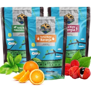 Mate Tee Set Rio Parana verschiedene Sorten 3x500g