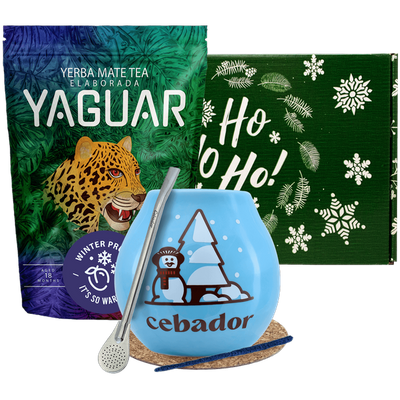 Geschenkset Mate Tee Yaguar Winter Prune 500g