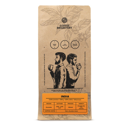 Coffee Broastery - Bohnenkaffee India Karnataka Premium 1 kg