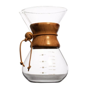 Kaffeeaufbrüher Typ chemex 800 ml + Mehrwegfilter