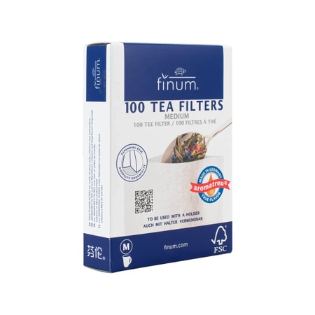 Papier–Teefilter – Größe M (100 Stück)