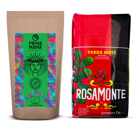 Set: Mate Tee + Guayusa Pachamama 1500g