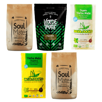 Organisch Yerba Mate Tee Set 5x0,5kg