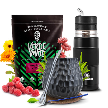 Mate Tee Set Verde Mate 500g 0,5kg Yerbomos X