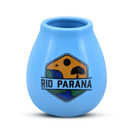 Rio Parana Mate Tee Set FÜR ZWEI Kalebasse Bombilla