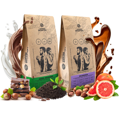 Set Coffee Broastery Nicaragua Colibrí Azul + Brazil Mogiana 2x1kg (2kg)