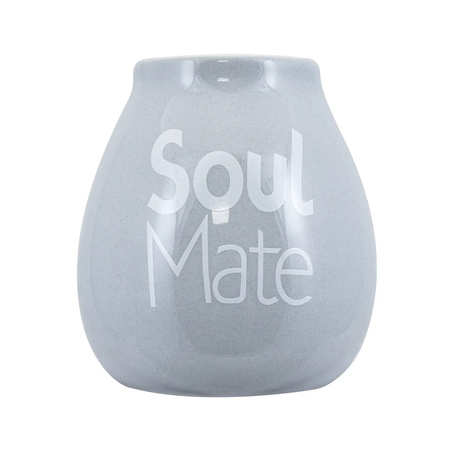 Soul Mate Mate Becher aus Keramik  - 350ml-grau