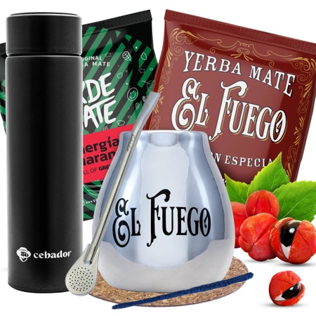 Mate Tee Set Yerbomos bombilla 2x50g