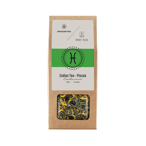 Aromantra x Mary Rose – Sternzeichen-Tee – Fische (grüner Tee) 50 g