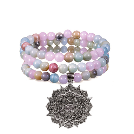 Armband / Halskette Mala – Lotosblume