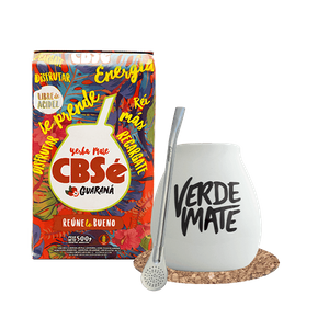 Yerba Mate CBSe Energia 500g Matero Bombilla