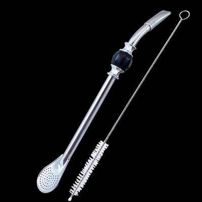 Bombilla Grande (schwarzer Stein) - 2