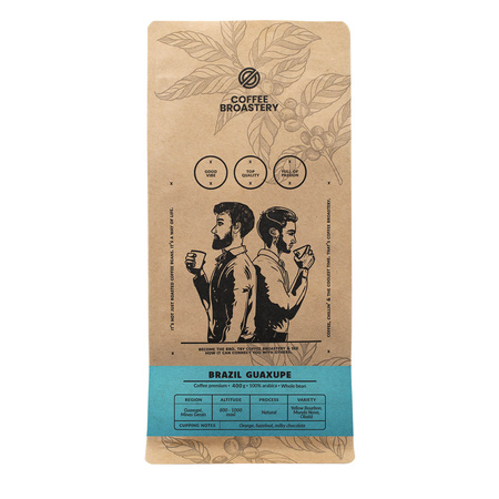 Coffee Broastery - Bohnenkaffee Brazil Guaxupe Premium 400 g