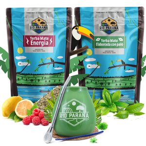 Mate Tee Set Rio Parana Energia Elaborada 2x500g + Zubehör