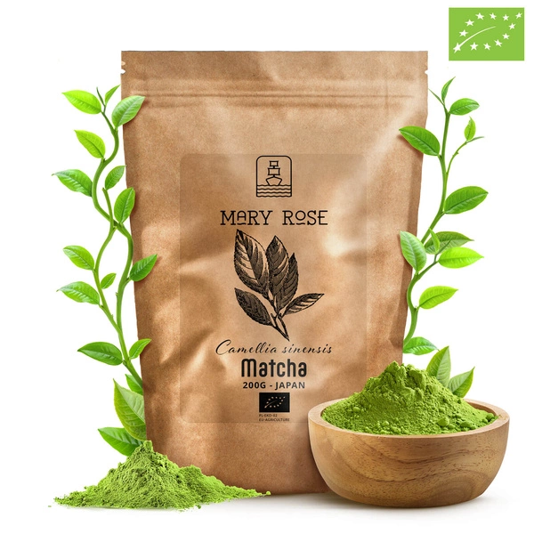 Mary Rose – Japanischer Grüner Tee Matcha (BIO) 200 g